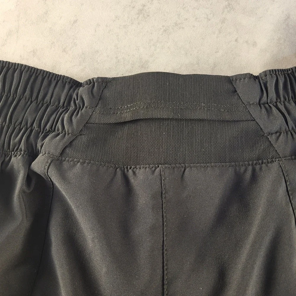 Nike Dri Fit Womens Small Black Lined Briefed Athletic Shorts